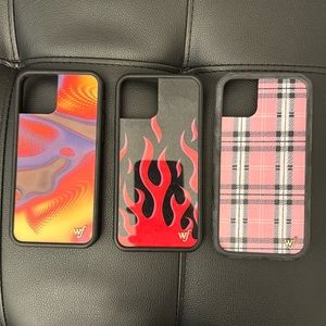WILDFLOWER CASES SET OF 3 IPHONE 12 NEW ORIGINAL VALUE OF $105 HALF OFF